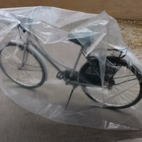 Cappuccio in nailon trasparente