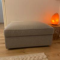 Pouf poggiapiedi contenitore Kivik