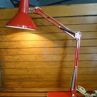 Lampada da tavolo Vintage rossa