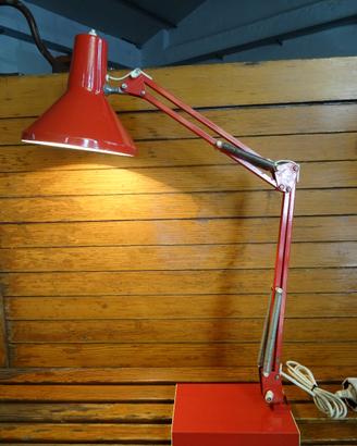 Lampada da tavolo Vintage rossa