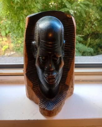 statua africana in legno 