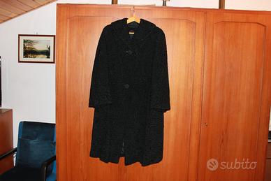 Grande Pelliccia Cappotto Donna PERSIANO ASTRAKAN