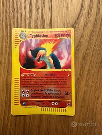 Typhlosion 65/165 reverse holo Expedition pokenon