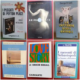 Libri vari letteratura internazionale (vedi elenco