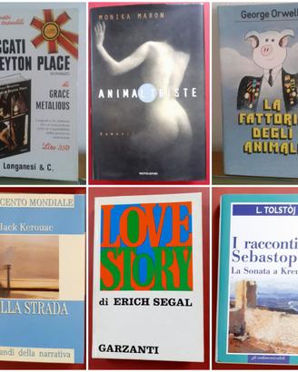 Libri vari letteratura internazionale (vedi elenco