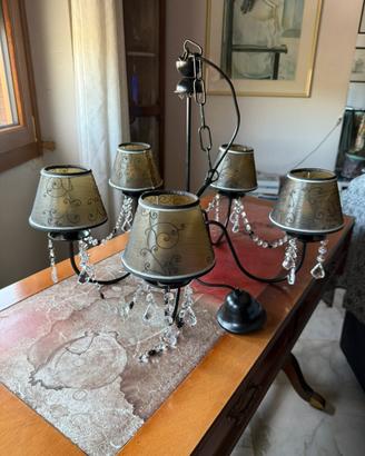 Lampadario a 5 lumi