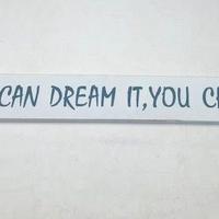 Pannello " If you can dream it, you can do it"