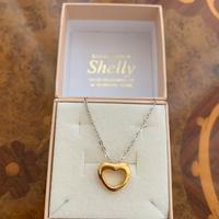 Collana a forma di cuore in argento