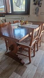 Tavolo legno massello