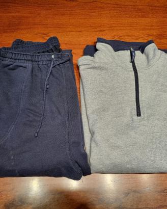 Tuta blu e grigia, taglia XL, da 79 a 15 €