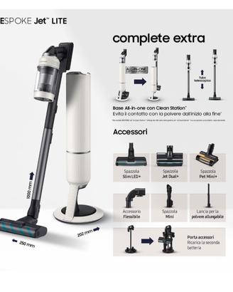 Samsung Bespoke Jet AI Complete Extra 280W 