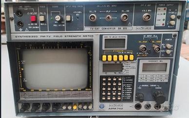 Analizzatore segnale TV analogico e satellitare