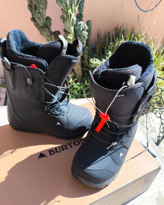 Scarponi Snowboard Burton Moto Black