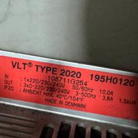 Inverter danfoss vlt type 2020