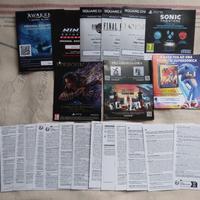 Codici da riscattare volantini fogli garanzia Ps5