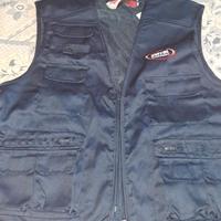 giubbino smanicato con  multitasche logo svitol