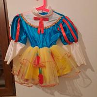 costume di carnevale da Biancaneve età 2 anni