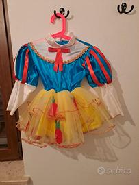 costume di carnevale da Biancaneve età 2 anni