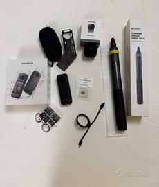 Insta360 X4 + Bastone 3m + SD 256GB - Usata 1 Volt