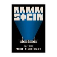 Poster Rammstein - Live in Padova 2023