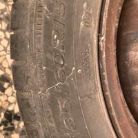 185 60 R15 Gomma Pneumatico + cerchione