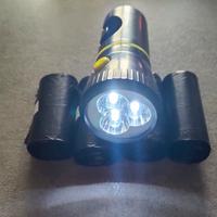 Torcia Led + 80 sacchetti igienici per cani