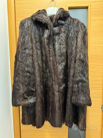 Cappotto pelliccia castoro