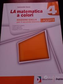 libro scolastico la matematica a colori 4