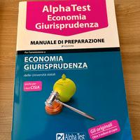 Alpha test giurisprudenza ed economia