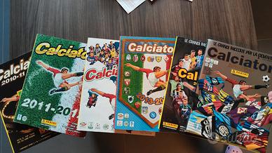 lotto 6 Album Calciatori Panini incompleti 
