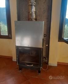 termocamino  a legna nordica 650