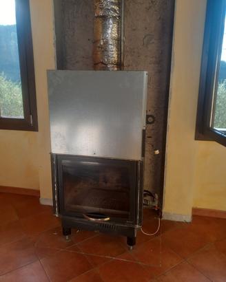 termocamino  a legna nordica 650