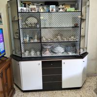 Mobile a ponte + cristalliera