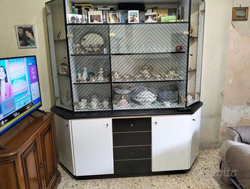 Mobile a ponte + cristalliera