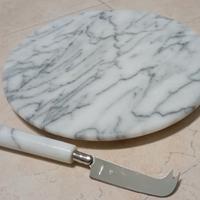 tagliere e coltellino in marmo 