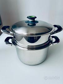 Pentola AMC in acciaio 18/10 litri 6 diametro 24