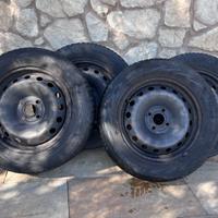 4 cerchi in ferro da 15”