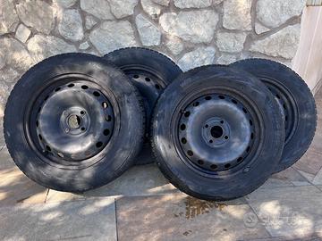 4 cerchi in ferro da 15”