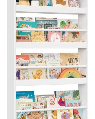 FOREHILL Libreria da Parete Bambini 4 scomparti 