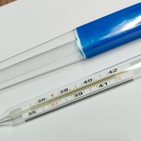 armpit glass thermometer vintage anni 80/90 nuovo