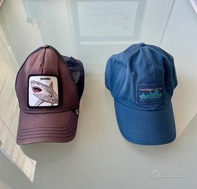 Lotto due cappellini blu – Goorin Bros , Patagonia
