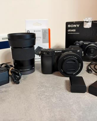 Sony A6400 Kit 16-50mm + Accessori