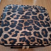 Beauty case animalier con specchio e luce
