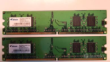 Memoria Ram DIMM DDR2 SDRAM 256 Mb - 533 MHZ