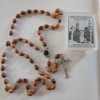 Rosario in Legno d’Olivo - Terra Santa