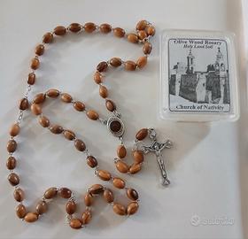 Rosario in Legno d’Olivo - Terra Santa