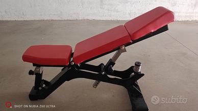 panca v3erre manubri olimpici I no technogym 