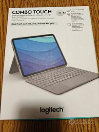 Logitech Combo Touch iPad Pro 11" Tastiera 