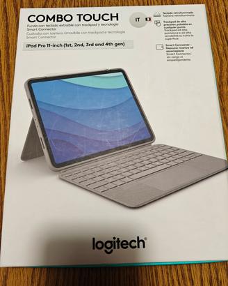 Logitech Combo Touch iPad Pro 11" Tastiera 