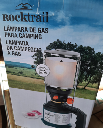 Lampada a gas da campeggio